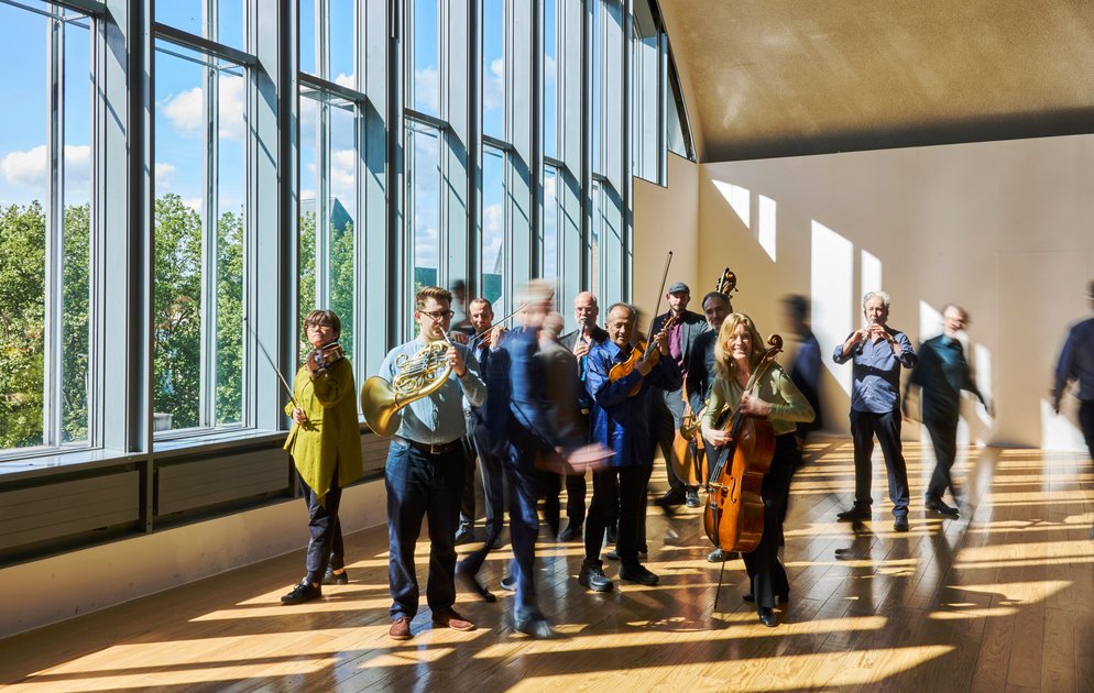 Porträt vom Ensemble Modern