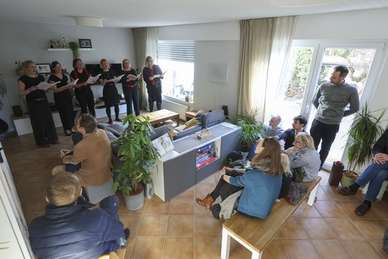Wandelkonzert Wohnzimmer