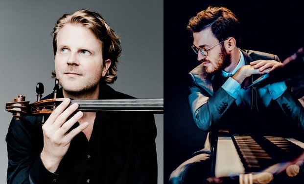 Portraits of Julian Steckel and Aris Alexander Blettenberg