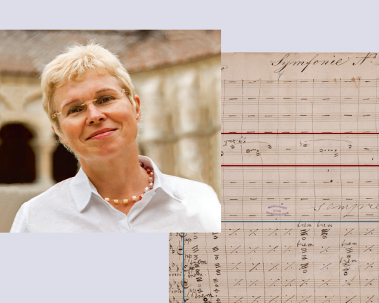 Dr. Ulrike Kienzle / Bruckner Autograph zur vierten Sinfonie