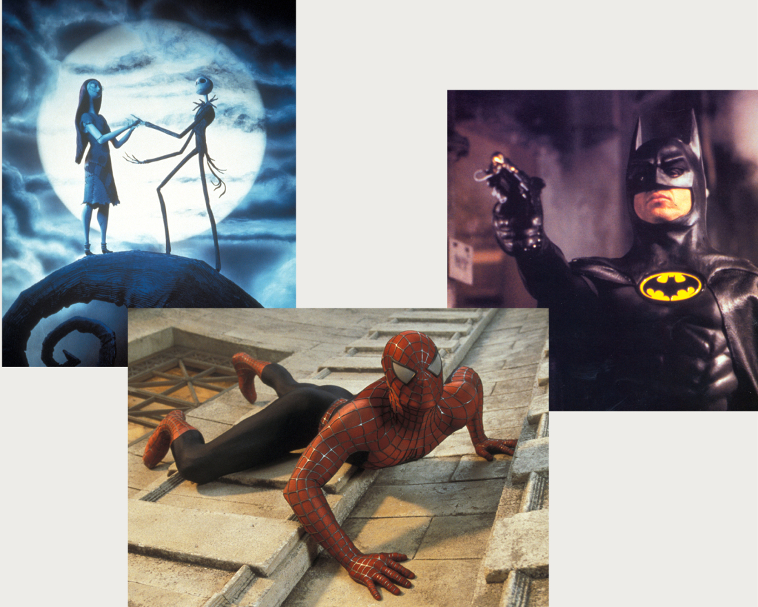 The Nightmare Before Christmas / Spiderman / Batman